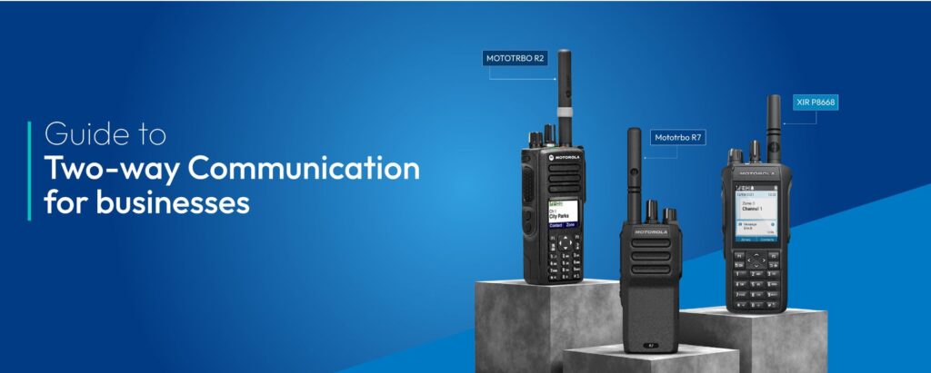 Two way Radio for businesses | walkie talkie | mototrbo r7 | motorbo r2 | Xir P8668